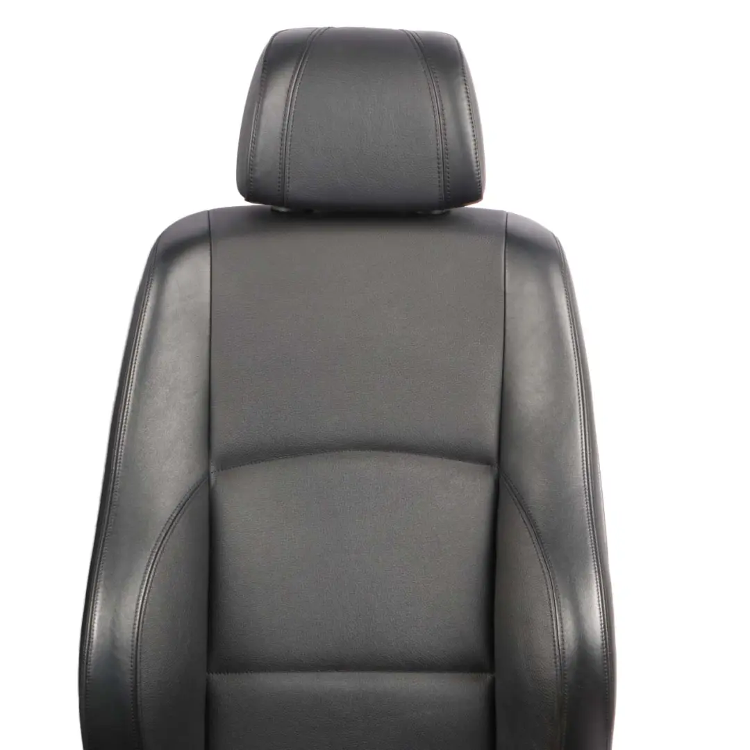  Seats BMW M Sport Black Leather Set Interior Front Rear Backrest Bench Sofa - SKU E87 M Sport Black Leather Seats-1 - Part number E87
