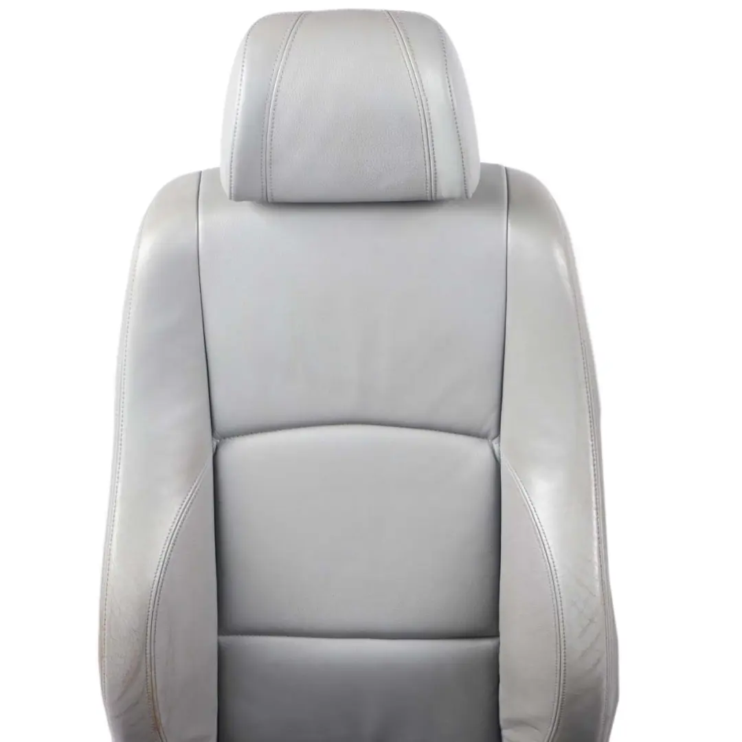 Heated Grey Leather Interior Seats with Door Cards Lumbar to BMW E87 LCI M Sport with Part number 9128324 BMW E87 LCI M Sport Heated Grey Leather Interior Seats with Door Cards Lumbar - SKU E87 M Sport Grey Leather Seats - Part number 9128324