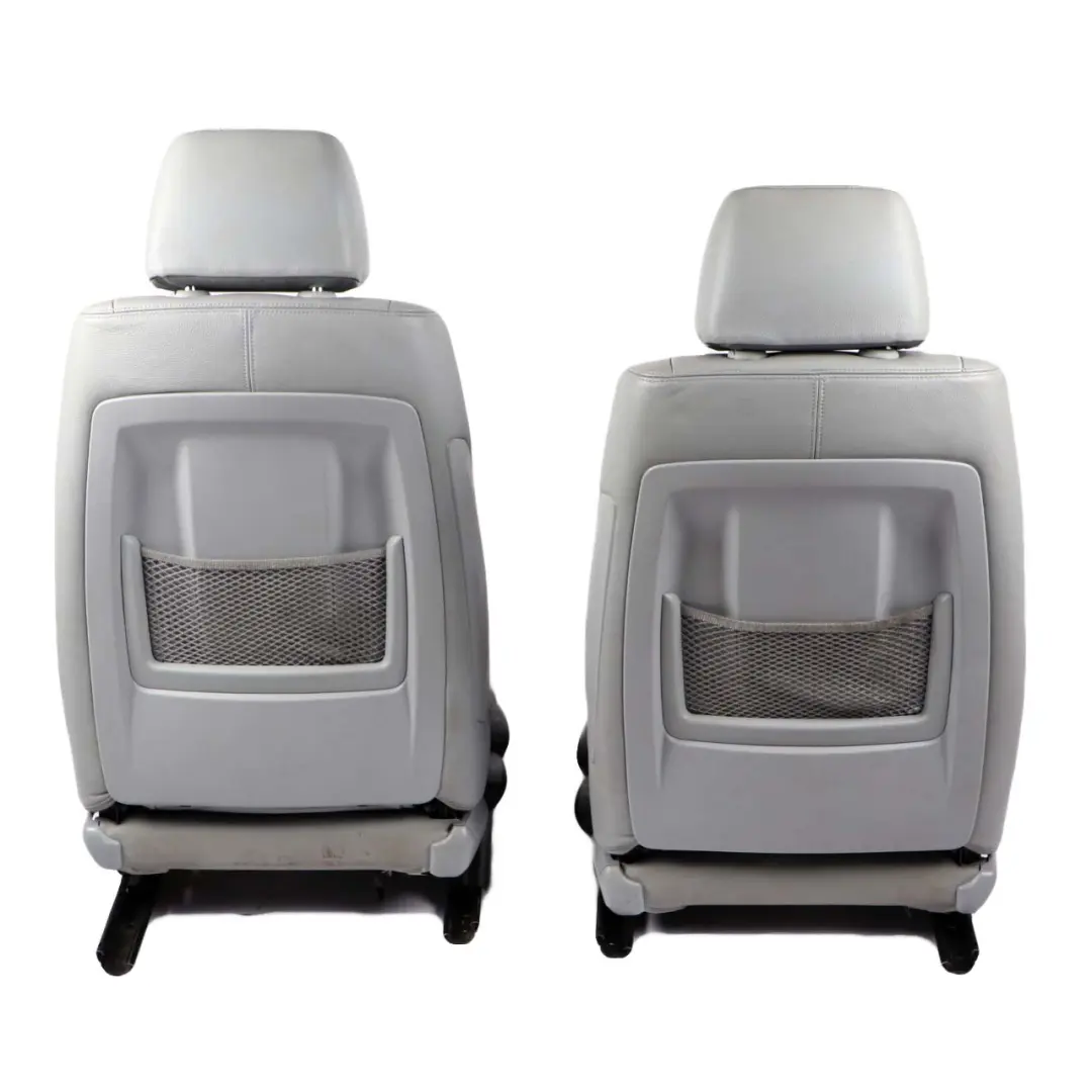 BMW E87 LCI M Sport Heated Grey Leather Interior Seats with Door Cards Lumbar - SKU E87 M Sport Grey Leather Seats - Part number 9128324