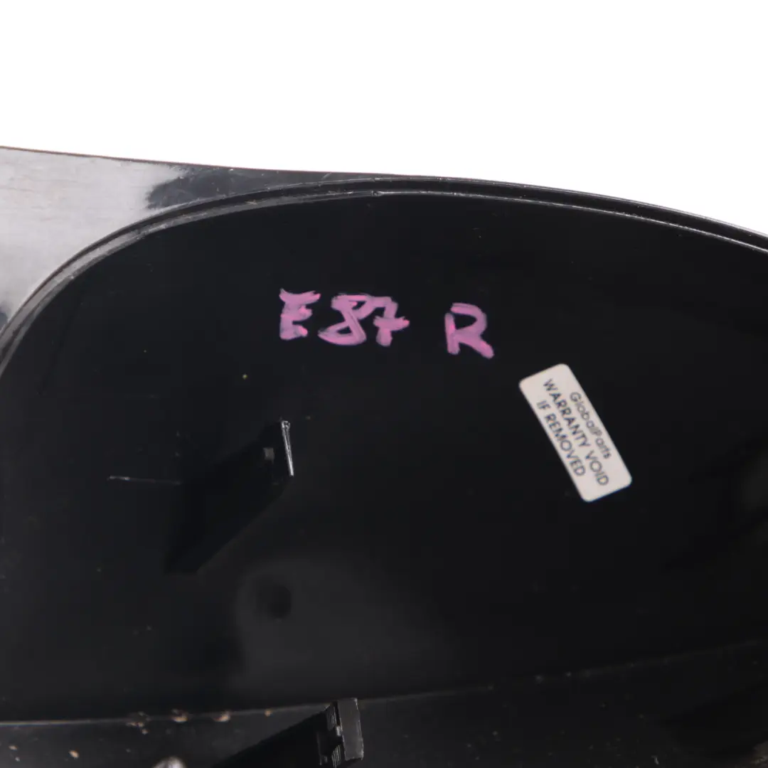 BMW E87 Copertura Specchio Destro Involucro Tappo Nero Tuning - SKU E87 Mirror Cover - Numero di parte E87 Mirror Cover