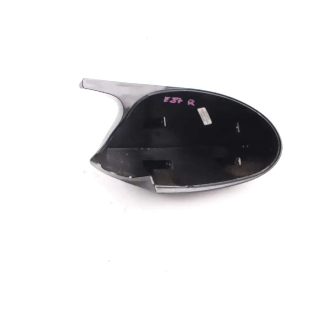BMW E87 Cover Wing Mirror Right O/S Casing Cap Black Tuning - SKU E87 Mirror Cover - Part number E87 Mirror Cover
