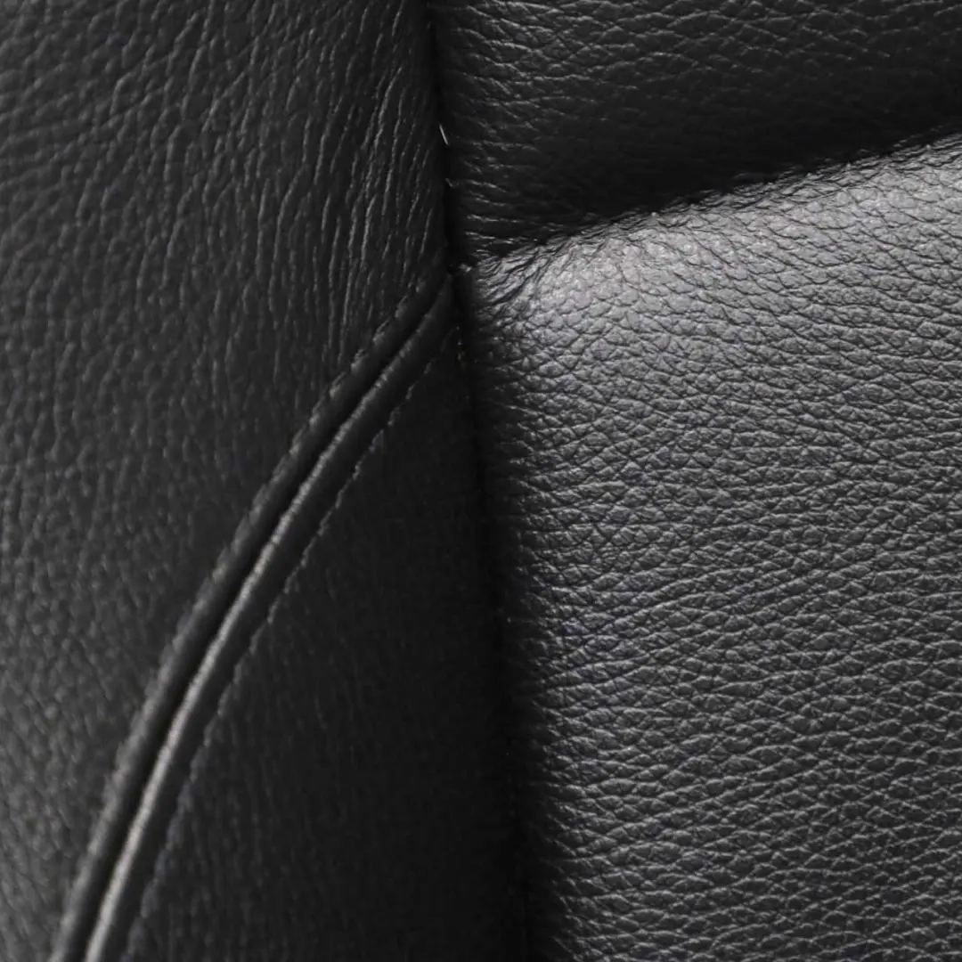  Ledersitze BMW E87 LCI M Sport Boston Schwarz Interieur Sitz Vorne Lendenwirbel - SKU E87 Seats Black Leather Front - Teilenummer E87 Seats Black Leather Front