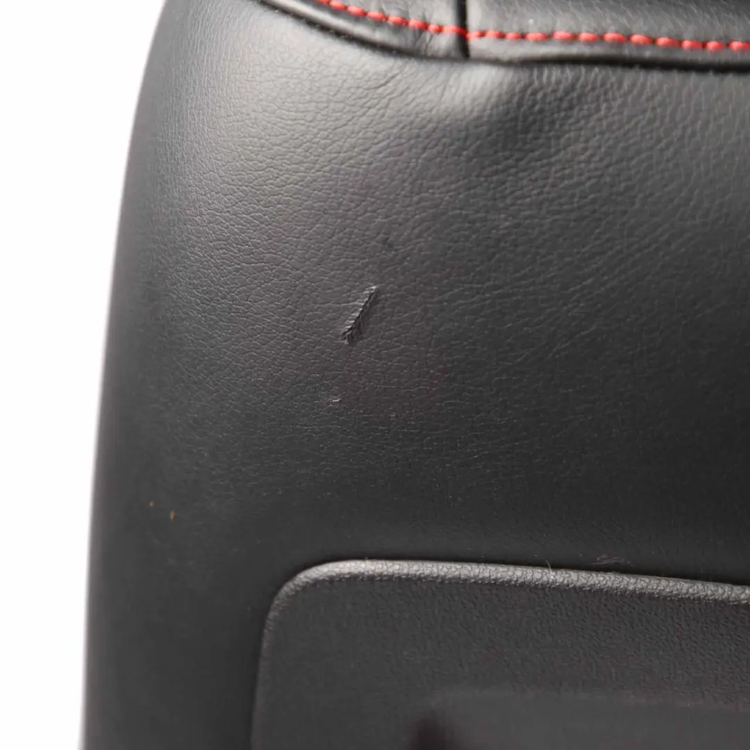  Leather Seats BMW E87 LCI Sport Black Interior Seat Front Rear Airbag Red Thread - SKU E87 Seats Black Leather Set - Part number E87 Seats Black Leather Set