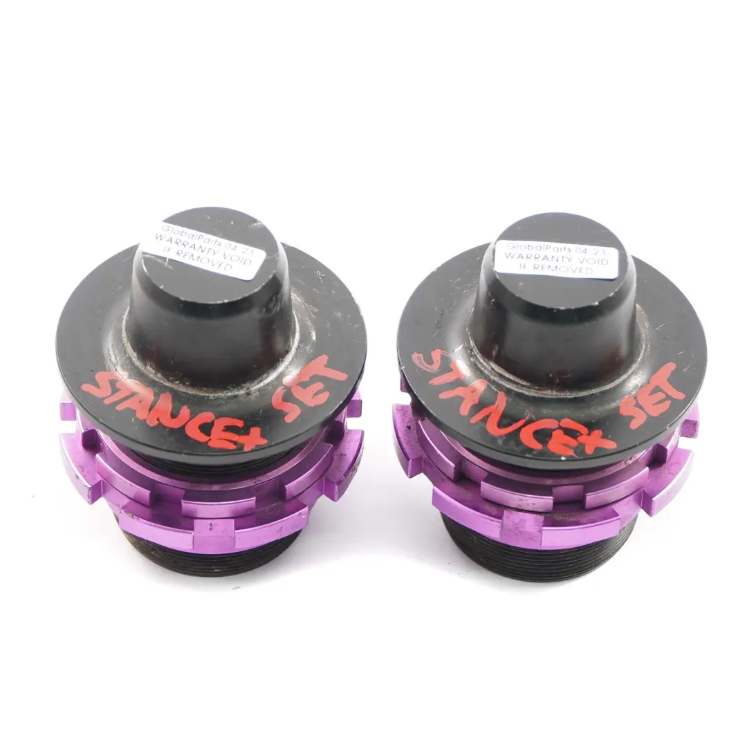 BMW E87 Stance+ Rear Left Right Suspension N/O/S Adjustable Top Mount Set - SKU E87 Stance+ Adjustable Mount - Part number E87 Stance+ Shock Absorber Set