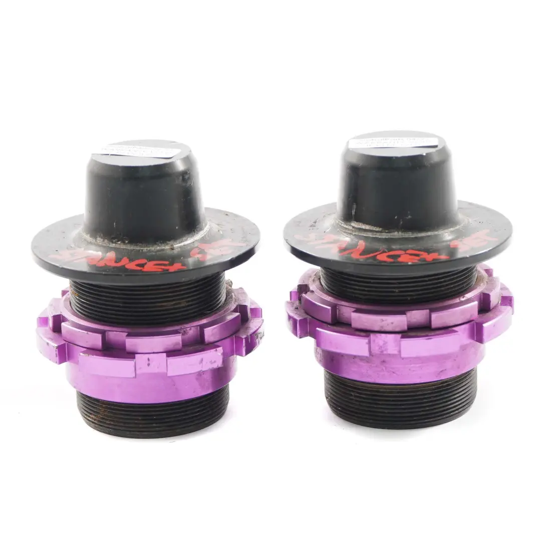 Stance+ Rear Left Right Suspension N/O/S Adjustable Top Mount Set to BMW E87 with Part number E87 Stance+ Shock Absorber Set BMW E87 Stance+ Rear Left Right Suspension N/O/S Adjustable Top Mount Set - SKU E87 Stance+ Adjustable Mount - Part number E87 Stance+ Shock Absorber Set