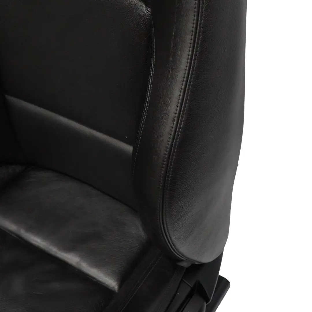 BMW E88 M Sport Sièges Intérieurs Chauffants en Cuir Noir Avant Gauche Droite - SKU E88 Front Seats Set - Numéro de pièce 