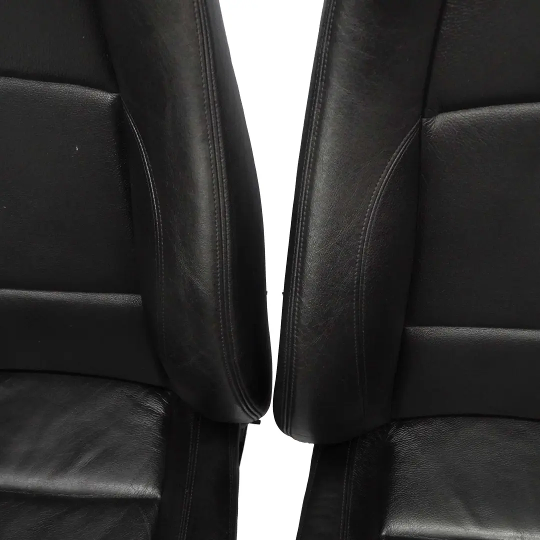 BMW E88 M Sport Sitze Sitzheizung Schwarz Leder Vorne Links Rechts Sport Sitz - SKU E88 Front Seats Set - Teilenummer 