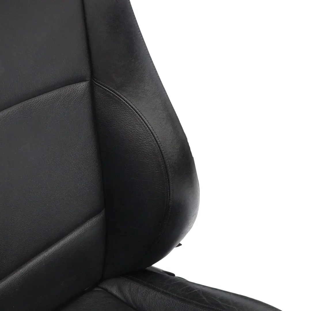  Leather Seats BMW E88 Convertible Cabrio M Sport Black Leather Seat Door Cards - SKU E88 M Sport Black Leather Seats - Part number 7247318