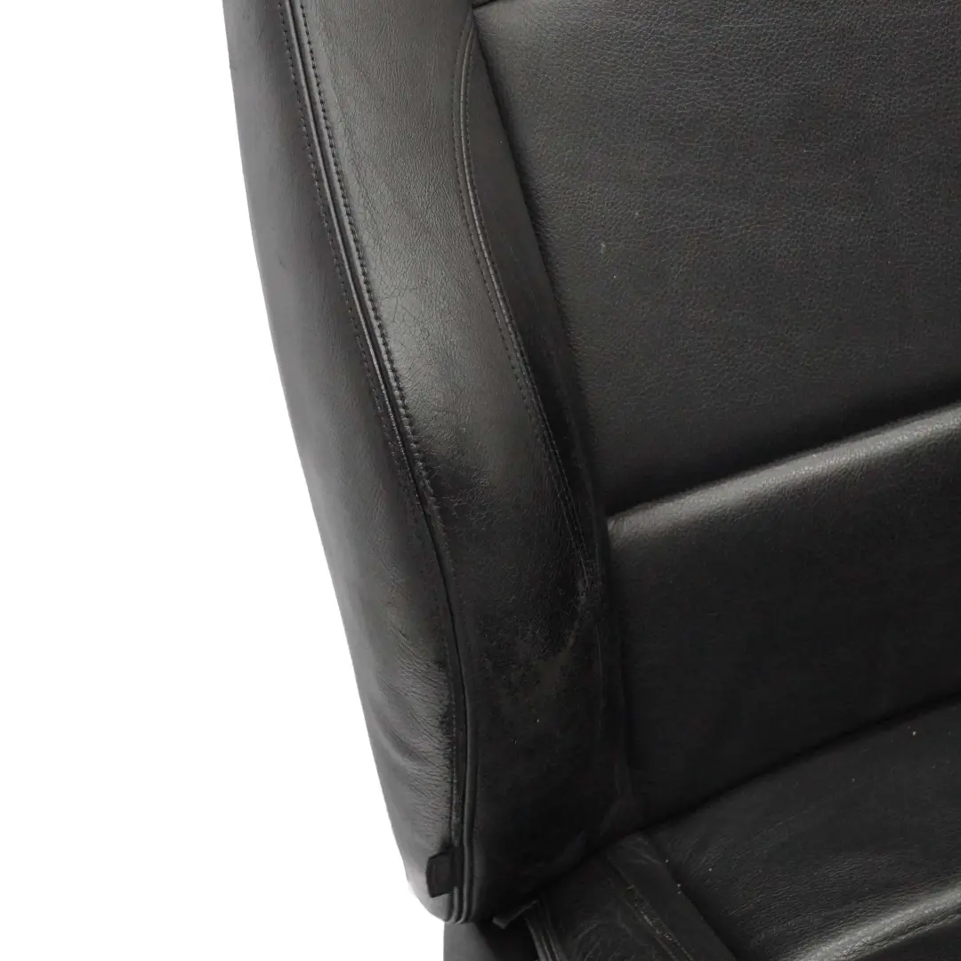  Leather Seats BMW E88 Convertible Cabrio M Sport Black Leather Seat Door Cards - SKU E88 M Sport Black Leather Seats - Part number 7247318