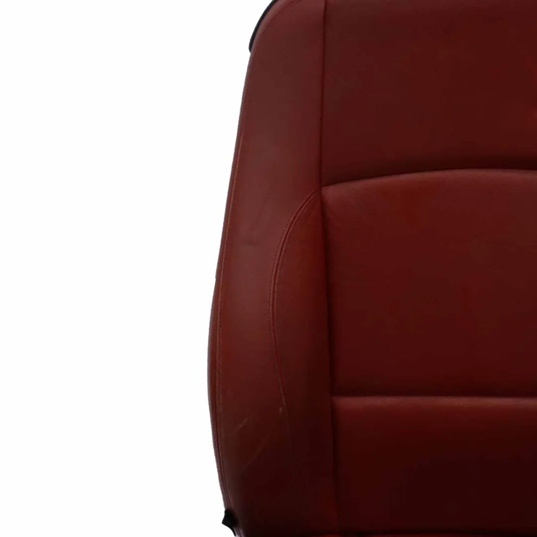 BMW Komplet Foteli M Pakiet Czerwone Grzane - SKU E88 M Sport Red Leather Seats - Numer Części E88