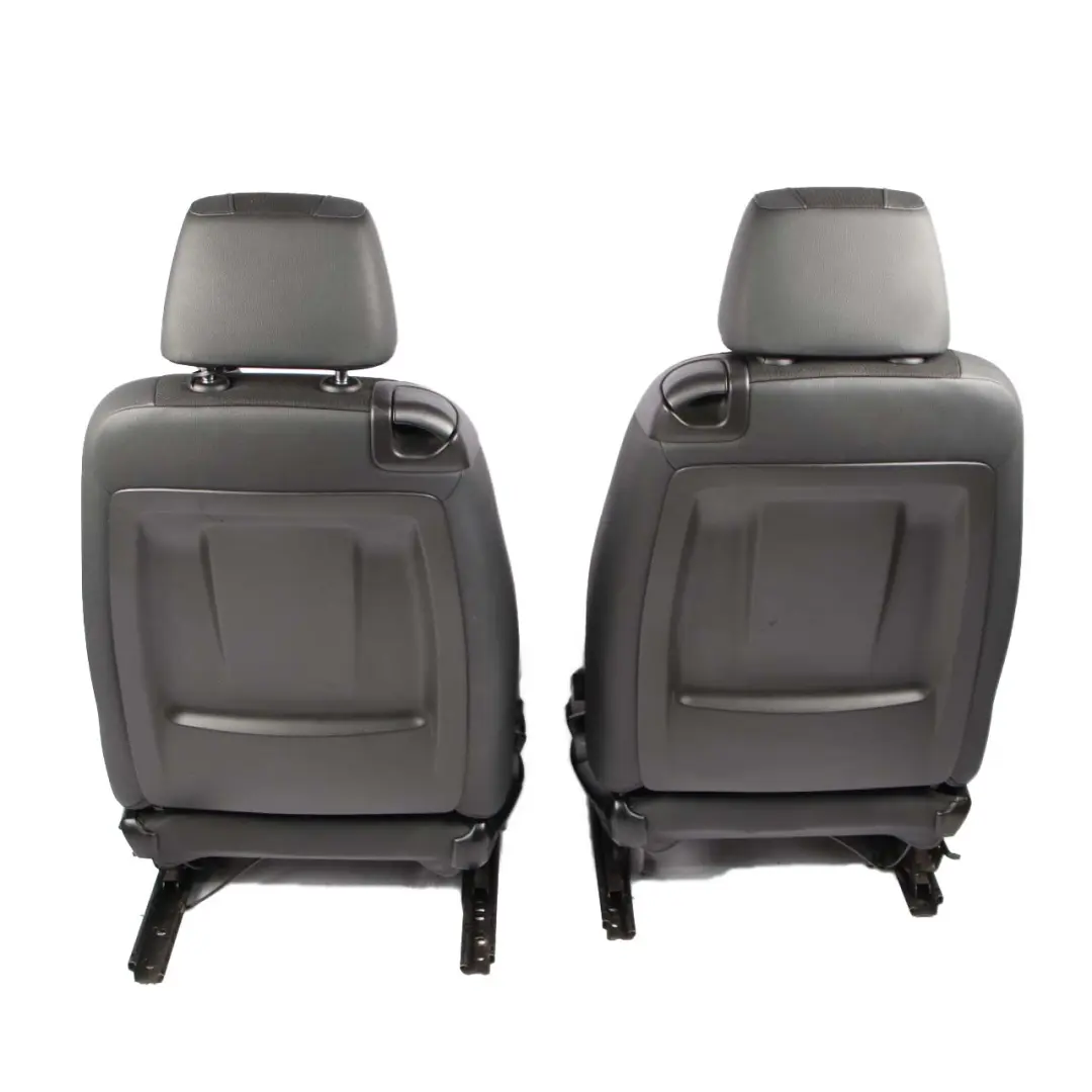 BMW Seats M Sport Cloth Fabric / Imitation Leather Black Front Rear Seat - SKU E88 Set Sport Seats - Part number E88 