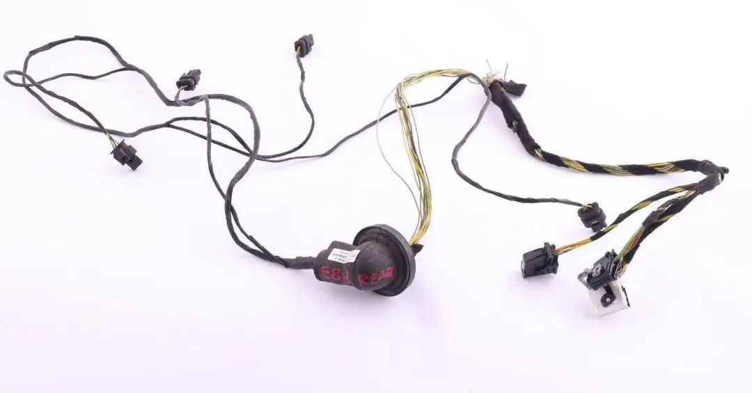 BMW E88 Cabrio Juego Cables PDC Trasero Arnés Sensor Aparcamiento - SKU E88 Wiring Loom Set PDC Rear - Número de pieza E88 Wiring Loom Set PDC Rear