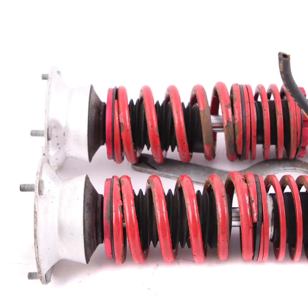BMW E90 335d Front Rear Suspension Lowering Coil Spring Struts Wishbone Set - SKU E90 335d Suspension Set - Part number E90 335d Suspension Set