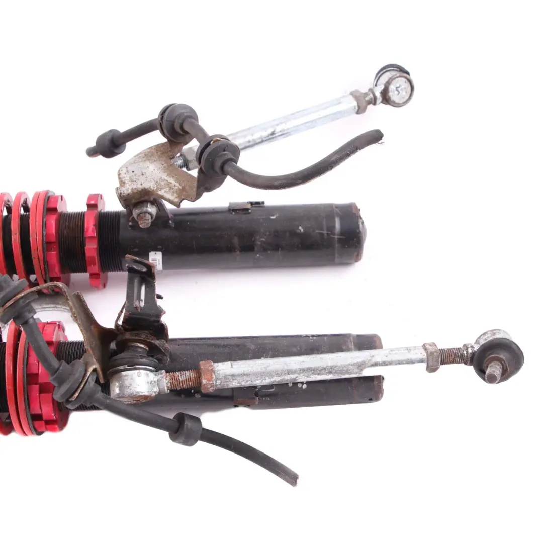 Front Rear Suspension Lowering Coil Spring Struts Wishbone Set to BMW E90 335d with Part number E90 335d Suspension Set BMW E90 335d Front Rear Suspension Lowering Coil Spring Struts Wishbone Set - SKU E90 335d Suspension Set - Part number E90 335d Suspension Set