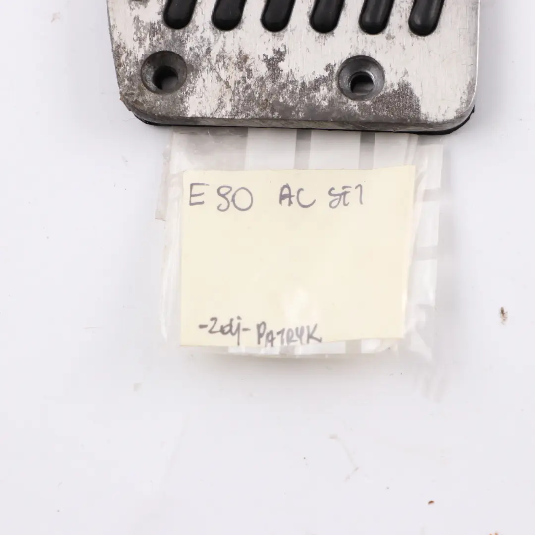 Schnitzer Automatic Transmission Aluminium Pedal Cover Set to BMW E90 AC with Part number E90 AC Set BMW E90 AC Schnitzer Automatic Transmission Aluminium Pedal Cover Set - SKU E90 AC Set - Part number E90 AC Set