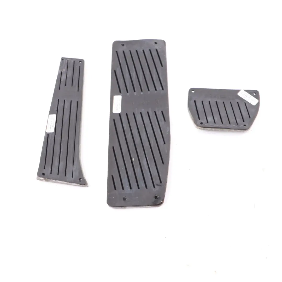 Schnitzer Automatic Transmission Aluminium Pedal Cover Set to BMW E90 AC with Part number E90 AC Set BMW E90 AC Schnitzer Automatic Transmission Aluminium Pedal Cover Set - SKU E90 AC Set - Part number E90 AC Set