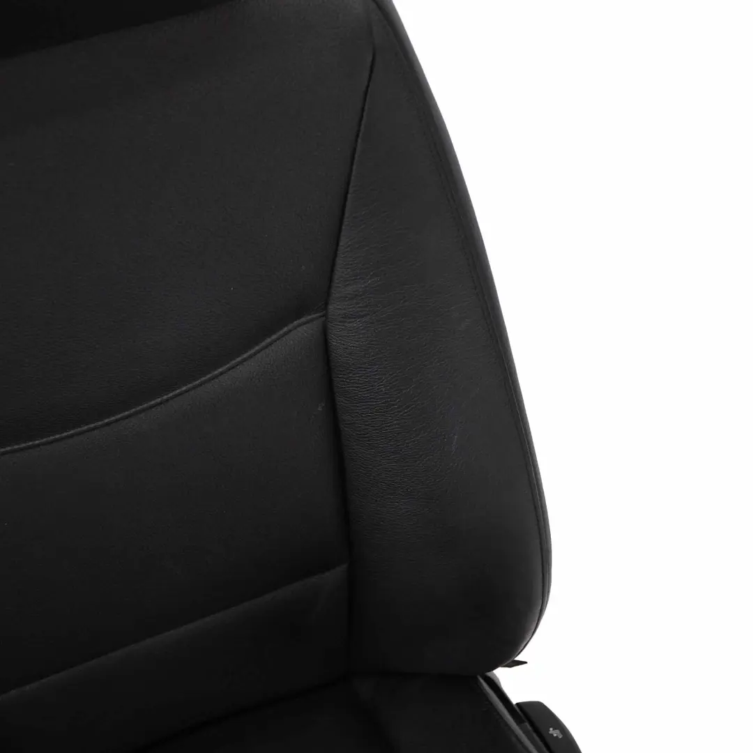 BMW Limousine Schwarz Leder Innensitze Sitze Sitz OHNE Türverkleidung - SKU E90 Black Leather Seats - Teilenummer E90