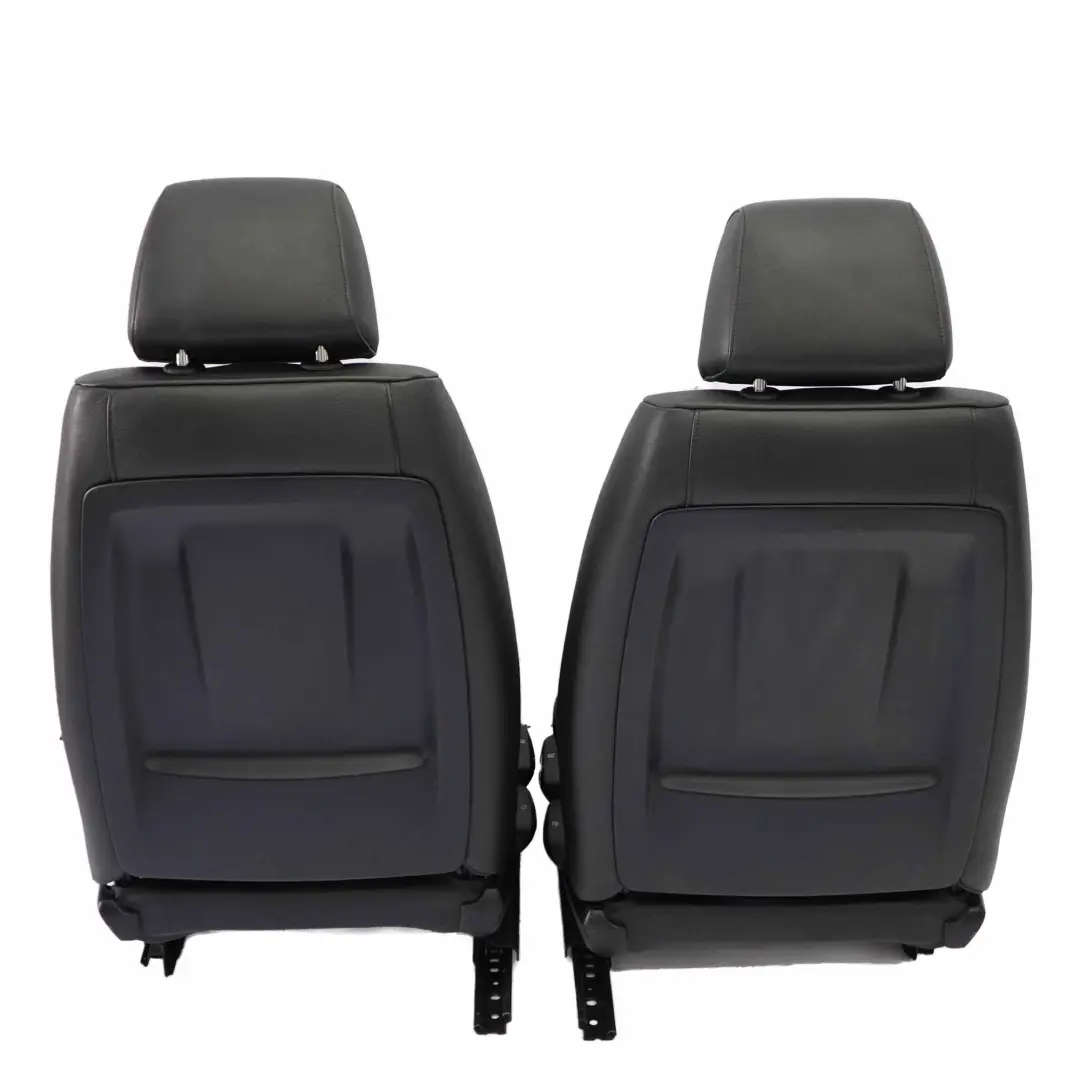 Leather Interior Seats Seat with Door Cards to BMW Saloon Black with Part number E90 BMW Saloon Black Leather Interior Seats Seat with Door Cards - SKU E90 Black Leather Seats - Part number E90