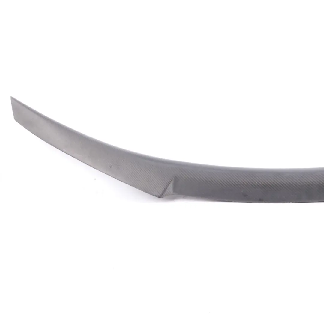 Boot Lid Tailgate Saloon Rear Trunk Lid Spoiler Black Carbon to BMW E90 with Part number E90 Spoiler BMW E90 Boot Lid Tailgate Saloon Rear Trunk Lid Spoiler Black Carbon - SKU E90 Carbon Spoiler - Part number E90 Spoiler