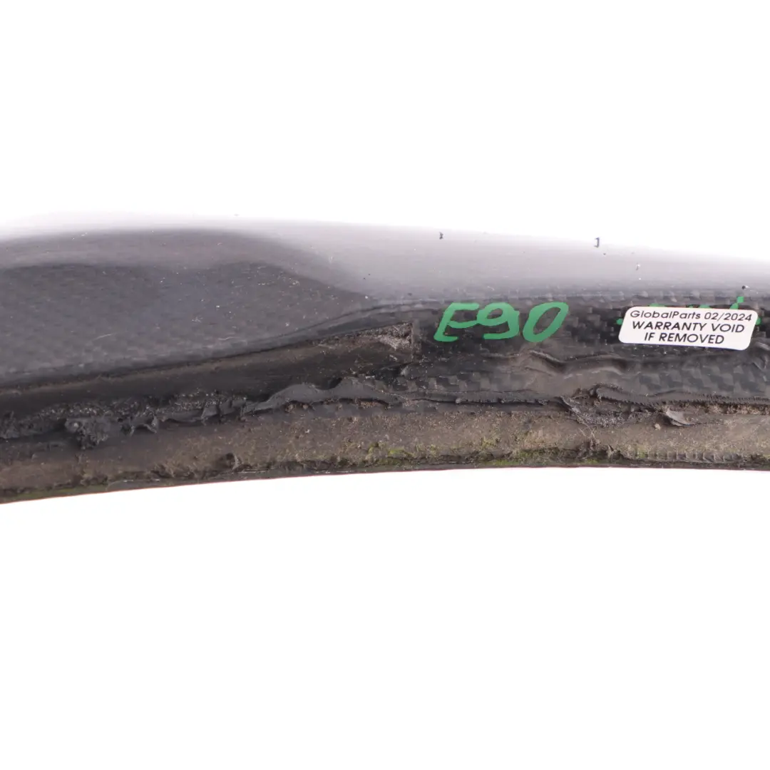 Boot Lid Tailgate Saloon Rear Trunk Lid Spoiler Black Carbon to BMW E90 with Part number E90 Spoiler BMW E90 Boot Lid Tailgate Saloon Rear Trunk Lid Spoiler Black Carbon - SKU E90 Carbon Spoiler - Part number E90 Spoiler