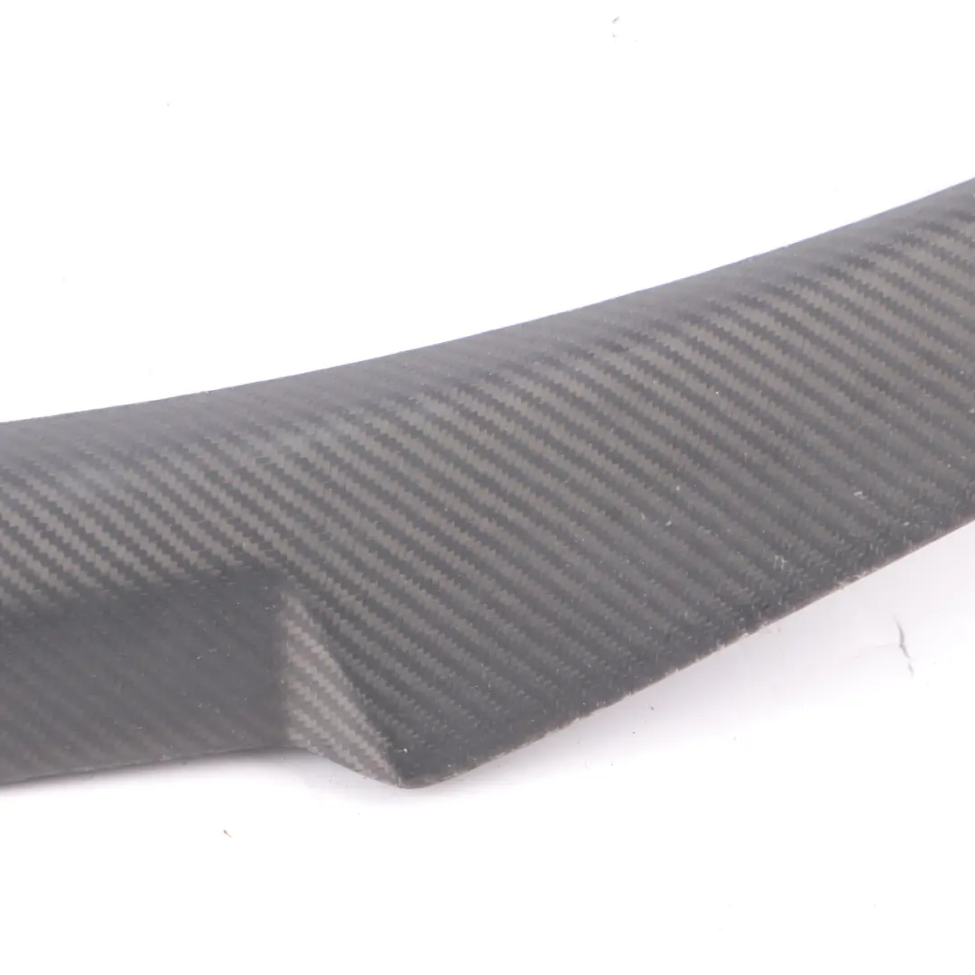 BMW E90 Boot Lid Tailgate Saloon Rear Trunk Lid Spoiler Black Carbon - SKU E90 Carbon Spoiler - Part number E90 Spoiler