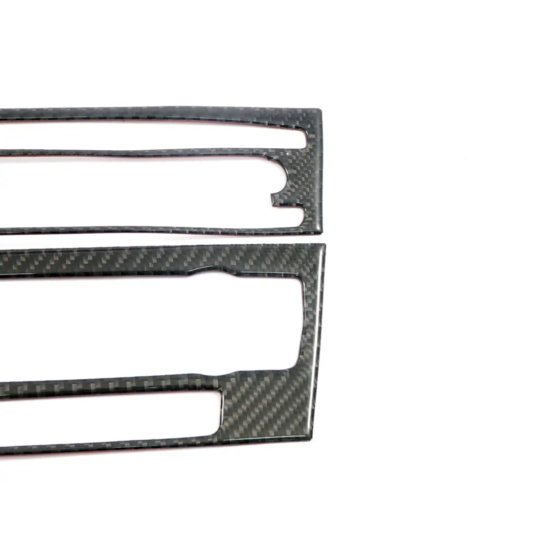 BMW E90 E91 E92 Instrumententafel Mittelkonsole Abdeckung Kohlenstoff Aufkleber - SKU E90 Dash Trim Carbon - Teilenummer E90 Dash Trim Carbon