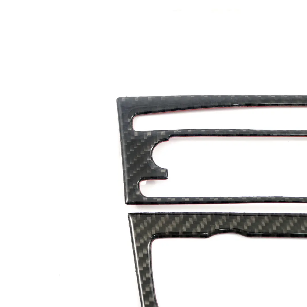 BMW E90 E91 E92 Instrumententafel Mittelkonsole Abdeckung Kohlenstoff Aufkleber - SKU E90 Dash Trim Carbon - Teilenummer E90 Dash Trim Carbon