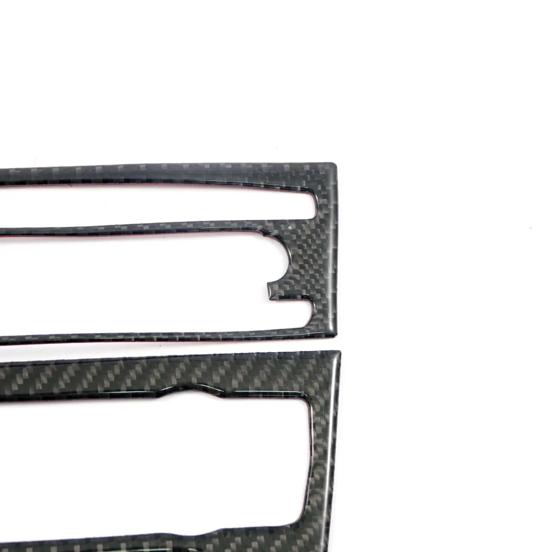 BMW E90 E91 E92 Instrumententafel Mittelkonsole Abdeckung Kohlenstoff Aufkleber - SKU E90 Dash Trim Carbon - Teilenummer E90 Dash Trim Carbon