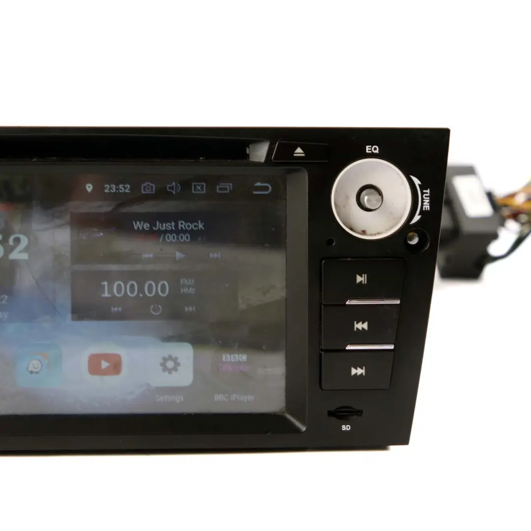  Radio Media BMW Infotainment System Navigation 7" Screen Android 9.0 - SKU E90 EONON - Part number E90 EONON