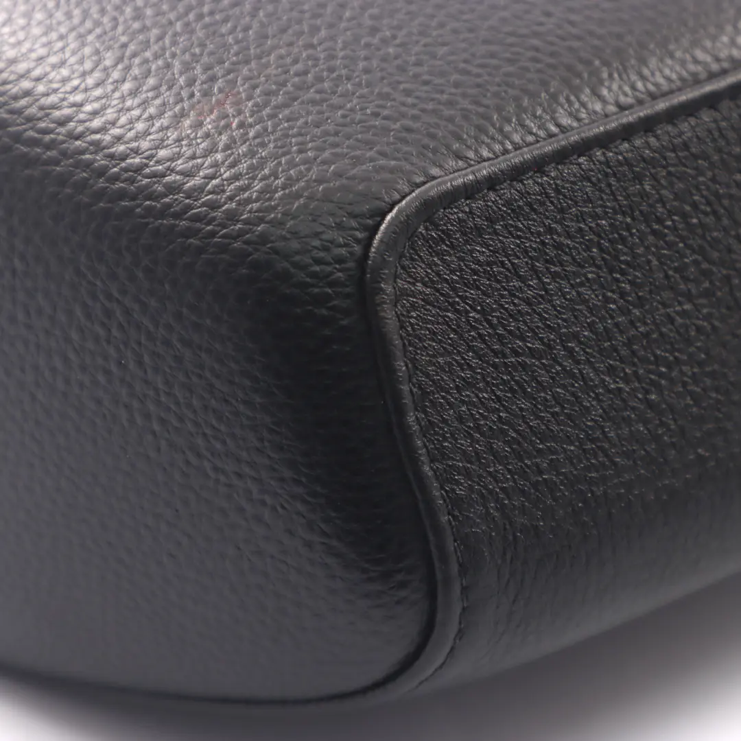 BMW E90 Poggiatesta Sedile Anteriore Sinistro Destro Nero Similpelle Logo BMW - SKU E90 Headrest Set - Numero di parte E90 Headrest Set
