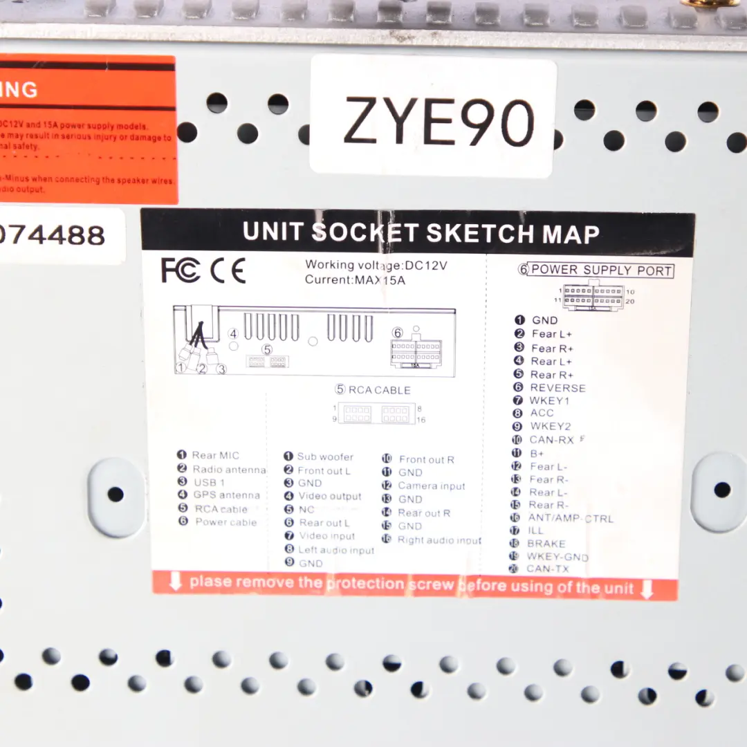 Radio Media BMW E90 E91 E92 Infotainment System Head Unit Navigation 7" Screen to with Part number E90 ZYE90 Radio Media BMW E90 E91 E92 Infotainment System Head Unit Navigation 7" Screen - SKU E90 ZYE90 - Part number E90 ZYE90