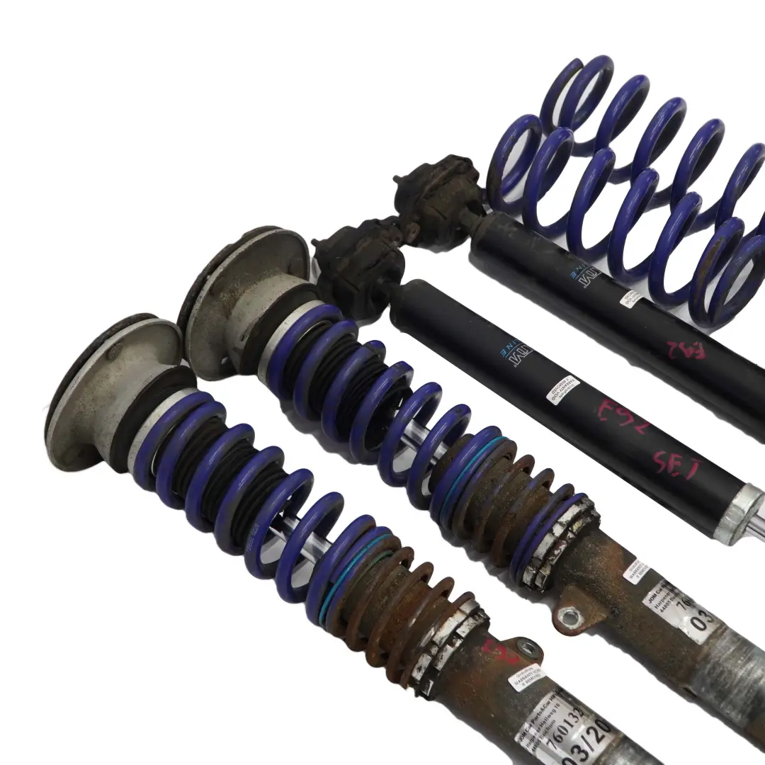 Amortyzatory Przód Tył JOM Statim Zestaw do BMW E90 o numerze E90 JOM Shock Absorber Set BMW E90 Amortyzatory Przód Tył JOM Statim Zestaw - SKU E90 JOM Spring Set - Numer Części E90 JOM Shock Absorber Set
