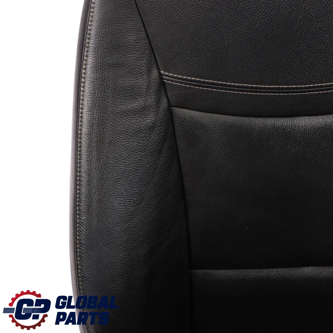 BMW E90 LCI Heated Black Leather Interior Seats Seat with Airbag and Door Cards - SKU E90 LCI Black Leather Seats - Part number 6985960