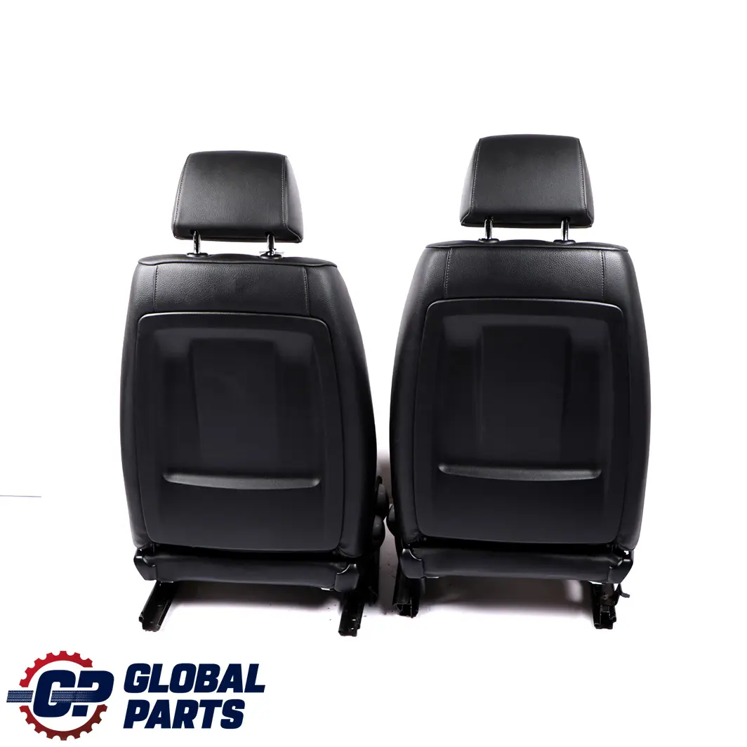 BMW E90 LCI Heated Black Leather Interior Seats Seat with Airbag and Door Cards - SKU E90 LCI Black Leather Seats - Part number 6985960