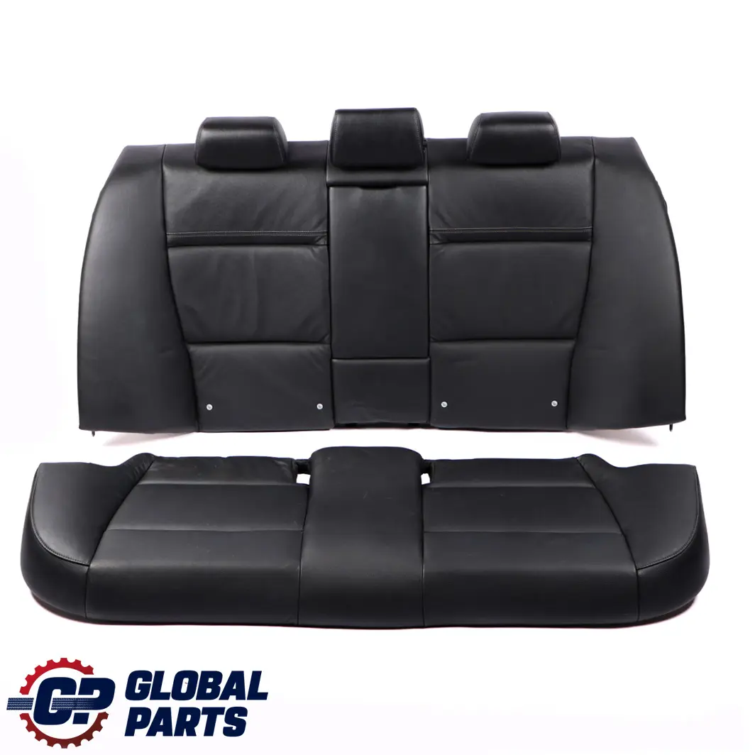 BMW E90 LCI Heated Black Leather Interior Seats Seat with Airbag and Door Cards - SKU E90 LCI Black Leather Seats - Part number 6985960