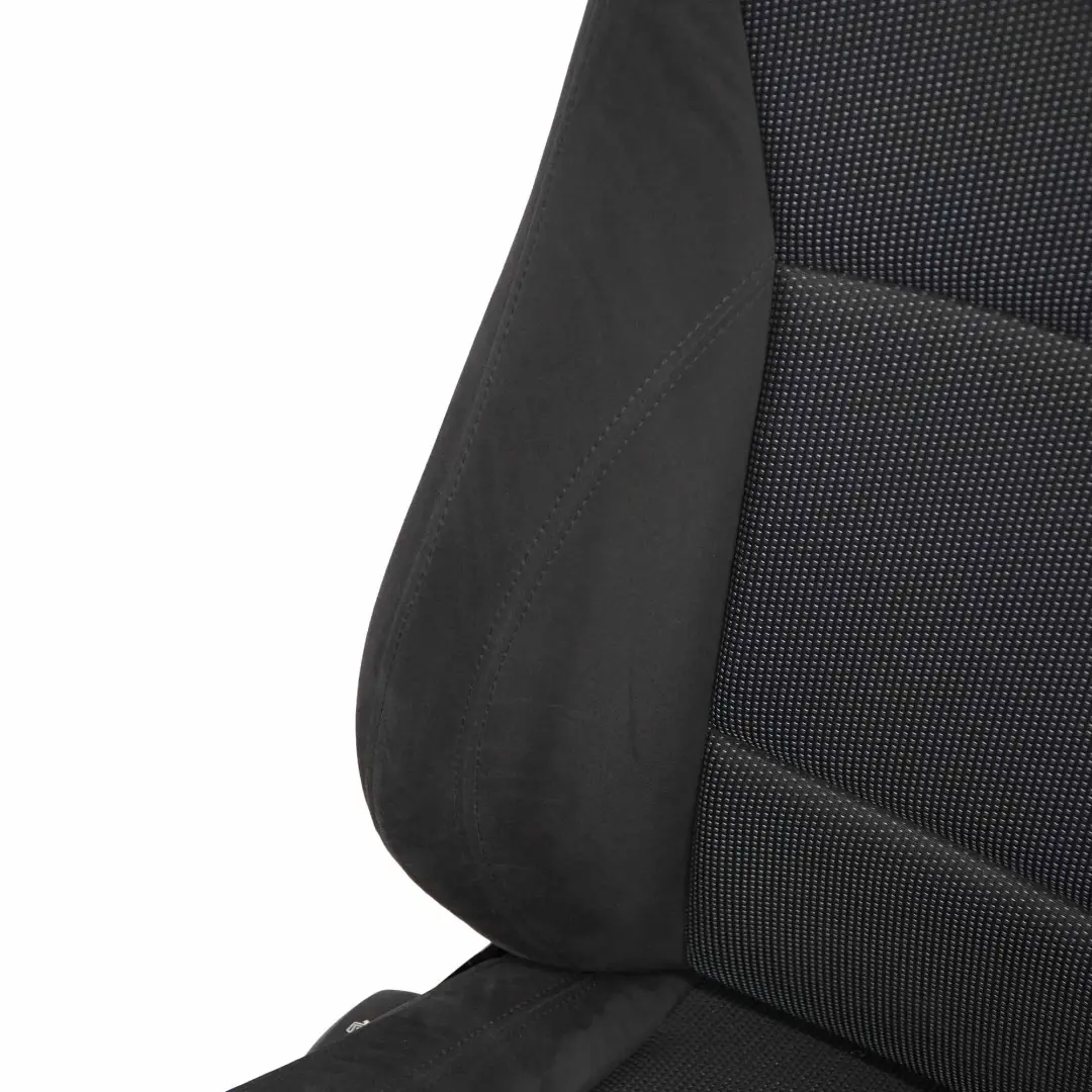 Alcantara Cloth Interior Seats with Airbag Door Cards to BMW M Sport with Part number E90 LCI BMW M Sport Alcantara Cloth Interior Seats with Airbag Door Cards - SKU E90 LCI M Sport Alcantara Seats - Part number E90 LCI