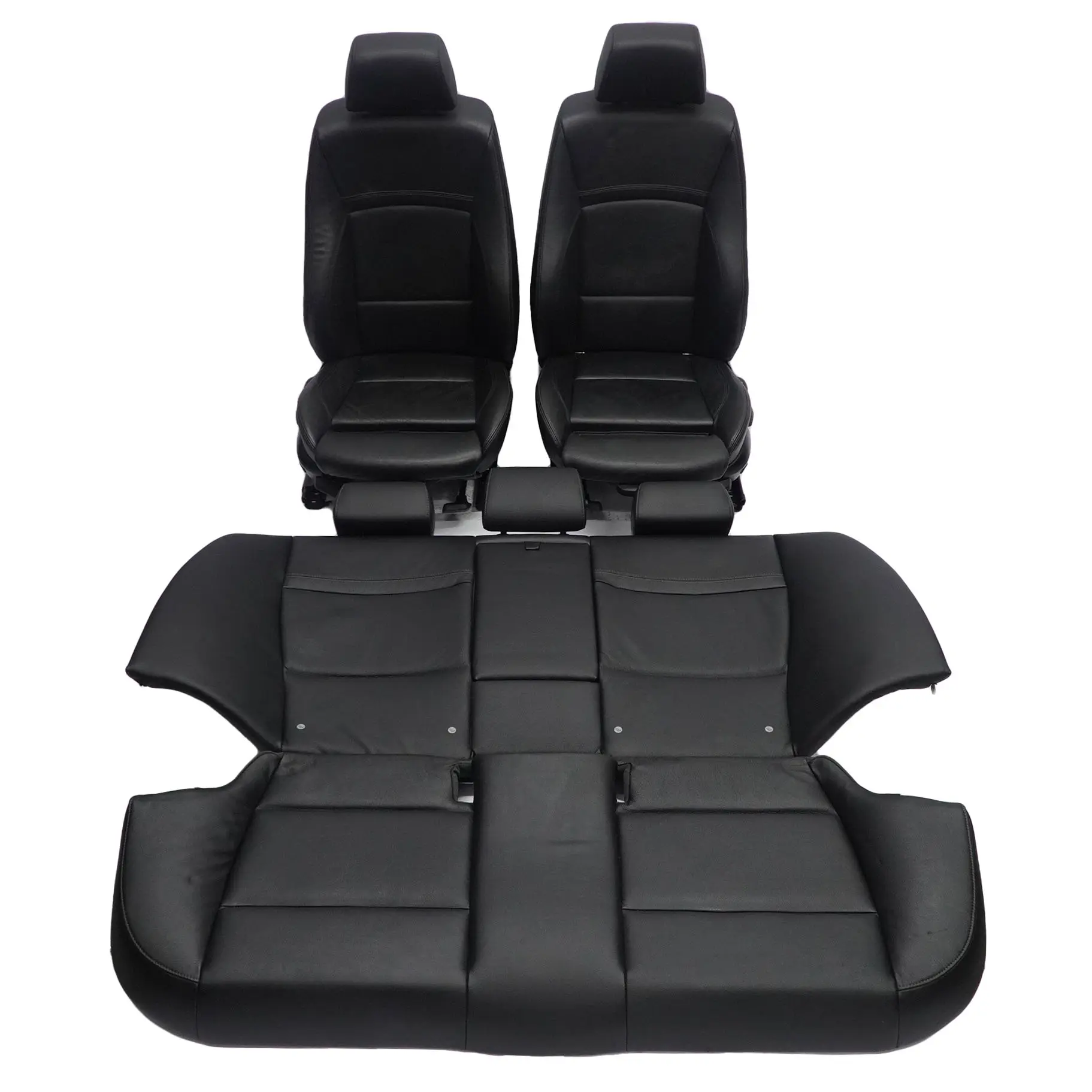 BMW E90 LCI M Sport Negro Interior cuero Dakota Asientos Sin Tarjetas Puerta