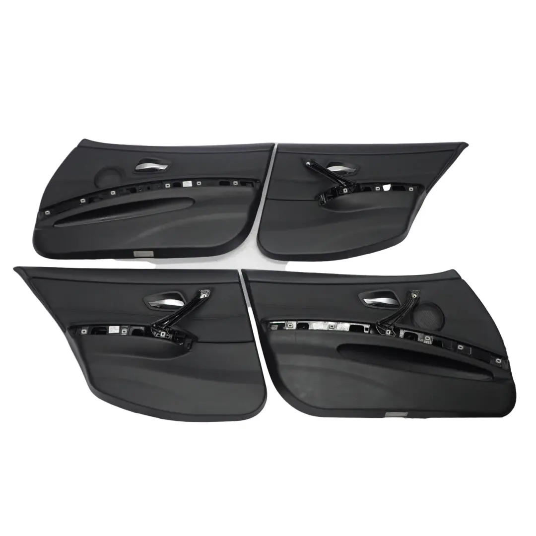 Leather Dakota Interior Seats Seat with Door Cards BMW M Sport Black - SKU E90 LCI M SPORT Black Leather Seats - Part number E90 LCI