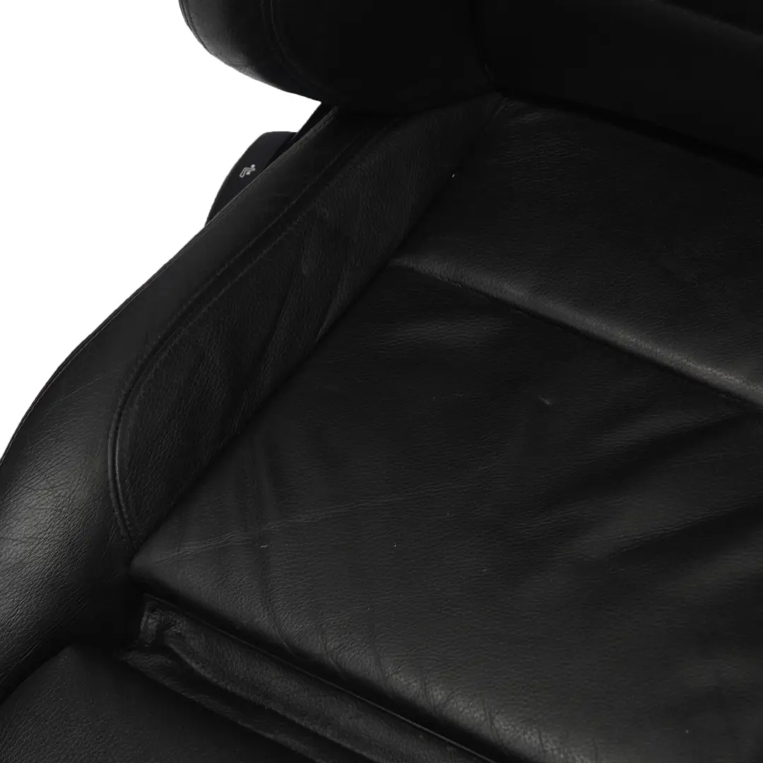 Leather Dakota Interior Seats Seat with Door Cards BMW M Sport Black - SKU E90 LCI M SPORT Black Leather Seats - Part number E90 LCI