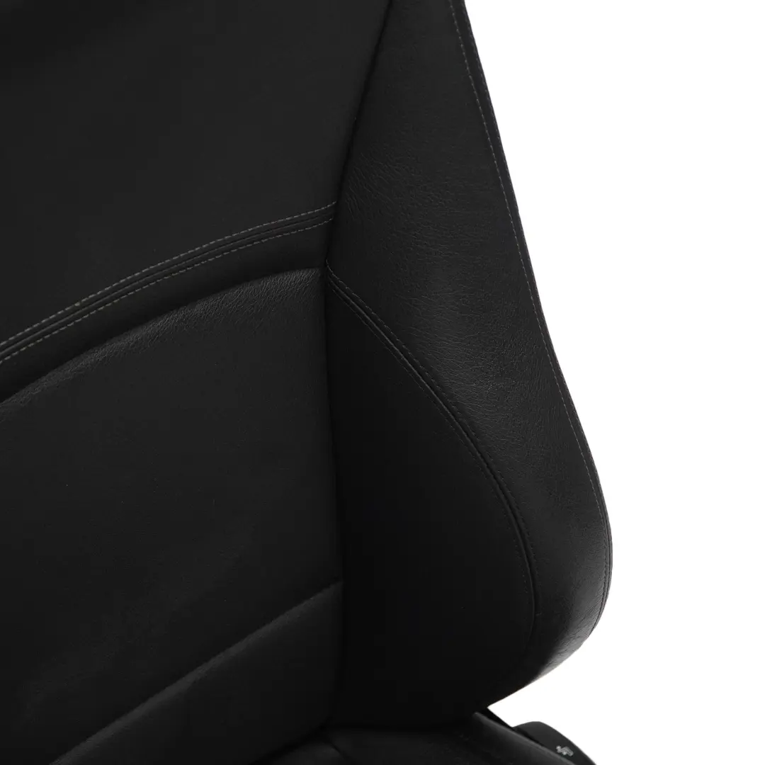 Leather Dakota Interior Seats Seat with Door Cards BMW M Sport Black - SKU E90 LCI M SPORT Black Leather Seats - Part number E90 LCI