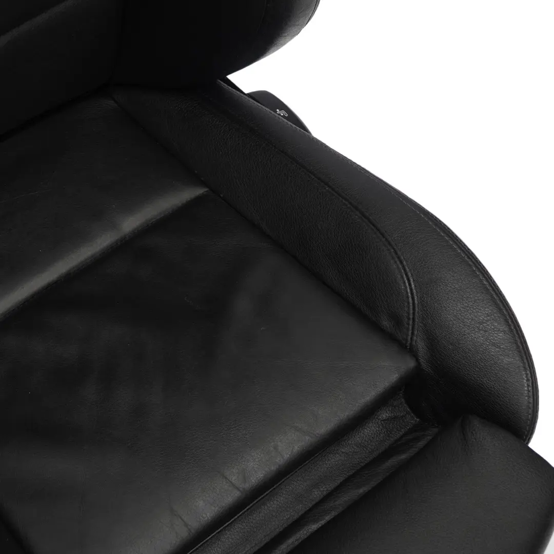 Leather Dakota Interior Seats Seat with Door Cards BMW M Sport Black - SKU E90 LCI M SPORT Black Leather Seats - Part number E90 LCI
