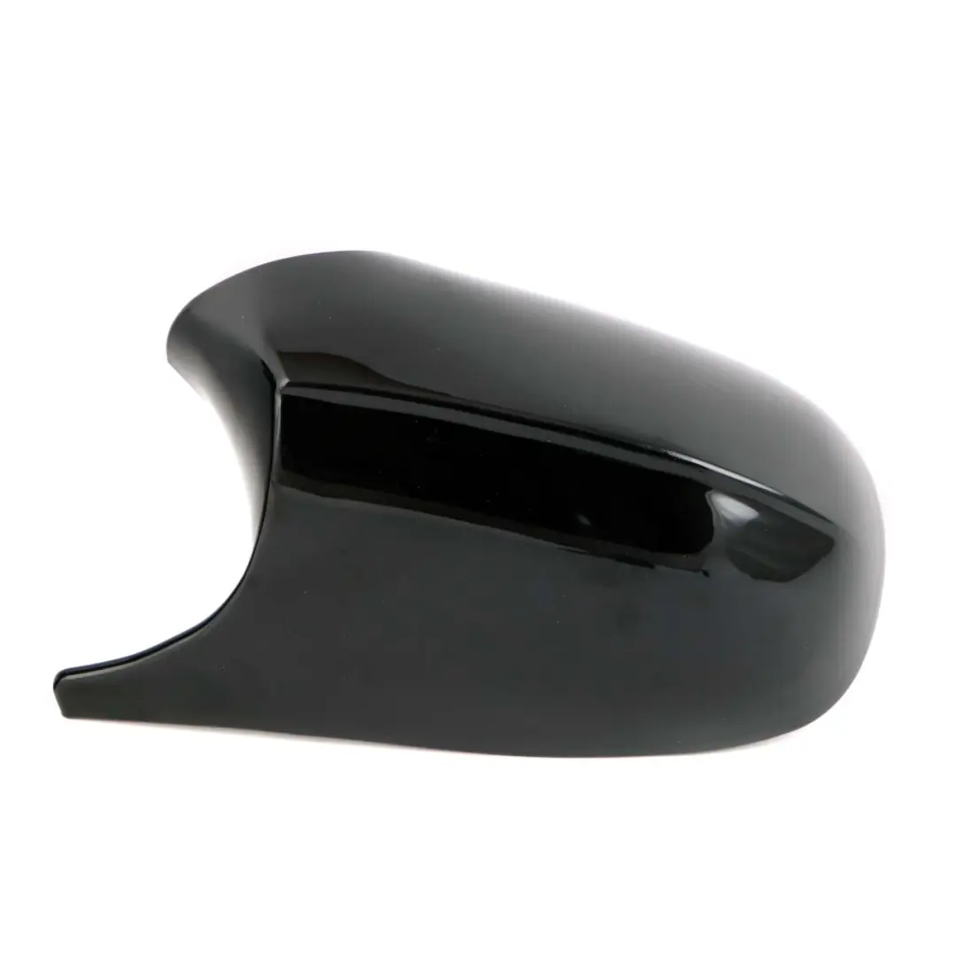 BMW 3 Series Left Right Cover Cap N/O/S Casing Wing Mirror Black Set - SKU E90 LCI Mirror Cover Set - Part number E90 LCI