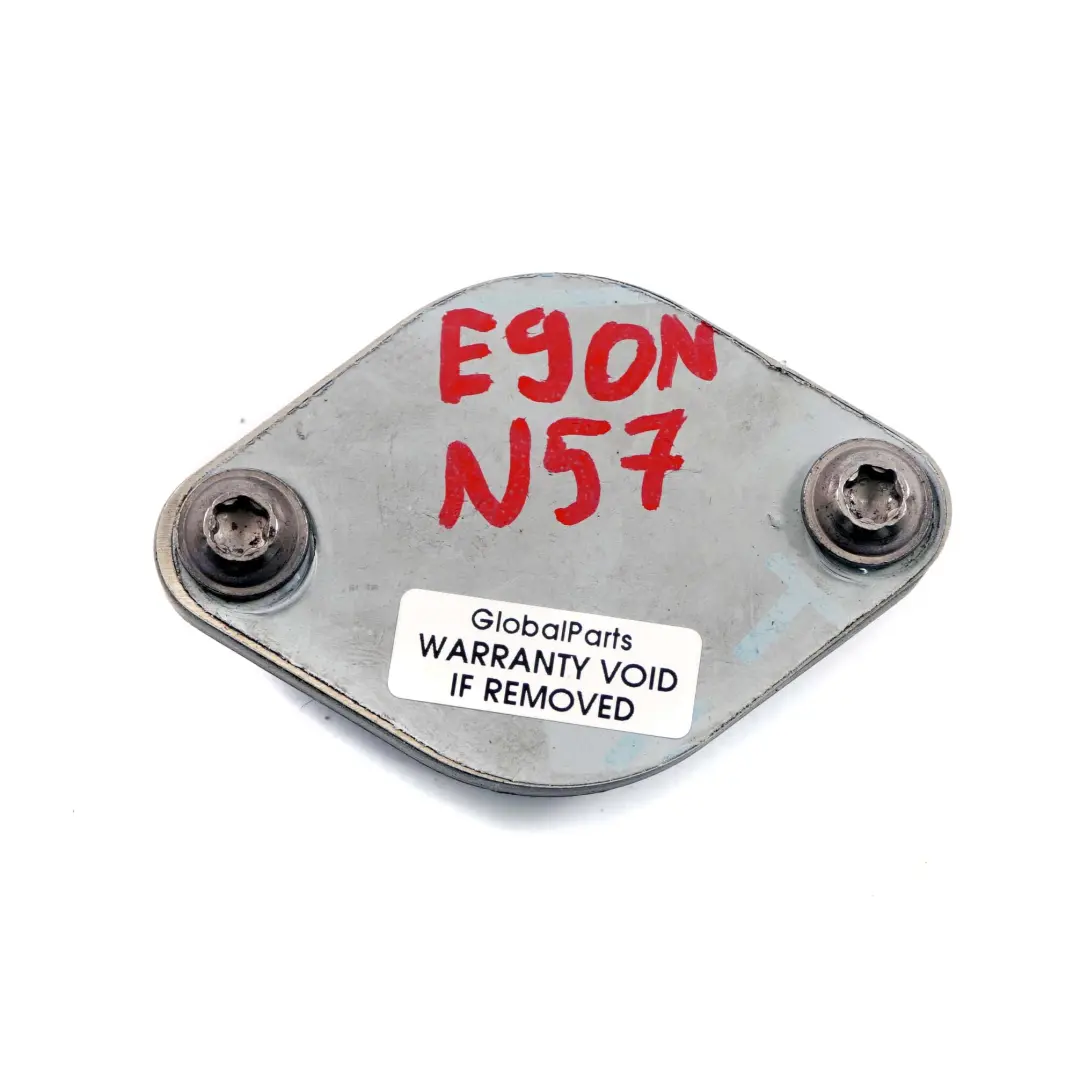 BMW E90 E91 LCI 325d 330d N57 Colector De escape EGR Quitar By Pass Tapa ciega - SKU E90 LCI N57 EGR Blank - Número de pieza E90 LCI N57 EGR Blank