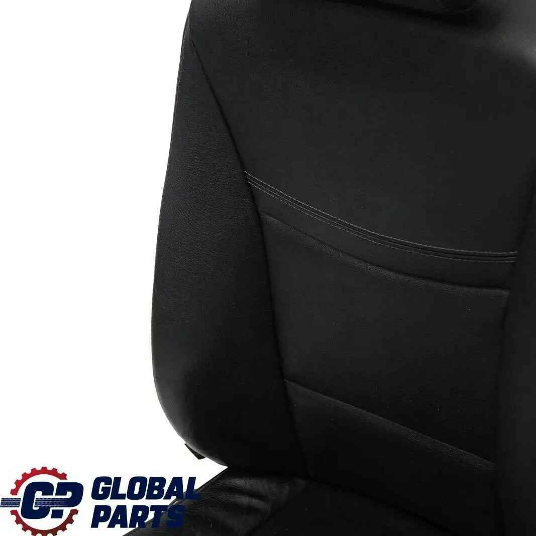 BMW 3 Series Saloon Black Leather Interior Seats Airbag with Door Cards - SKU E90 LCI Seats Black Leather - Part number E90 LCI