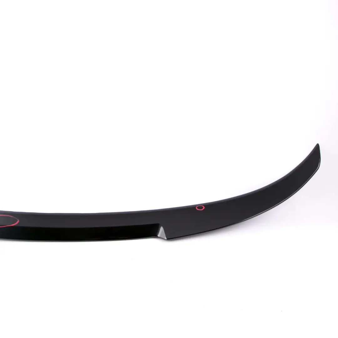 Boot Lid Tailgate M Sport Look Centre Spoiler Trim Panel Black to BMW E90 E91 with Part number E90 Lower Spoiler BMW E90 E91 Boot Lid Tailgate M Sport Look Centre Spoiler Trim Panel Black - SKU E90 Lower Spoiler - Part number E90 Lower Spoiler