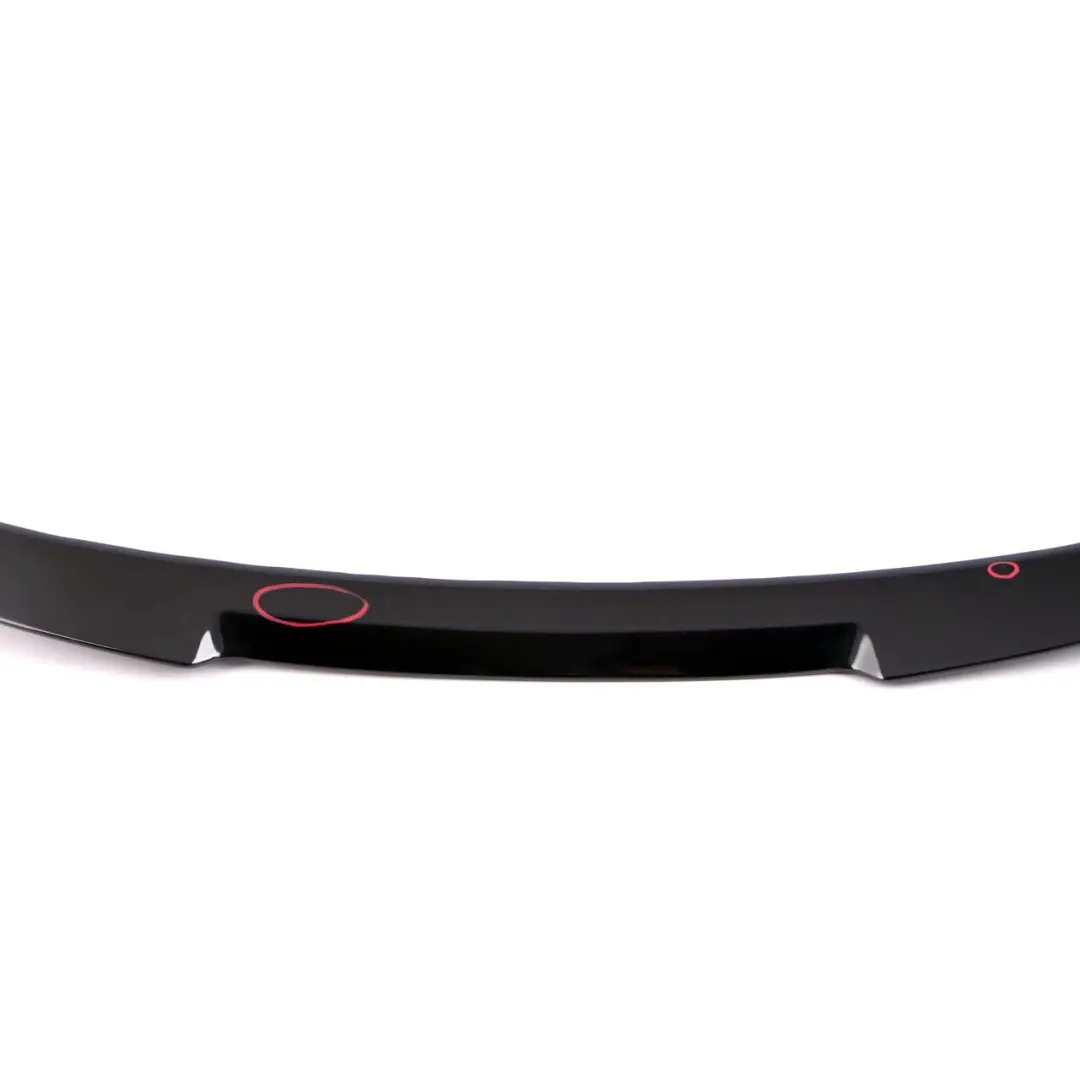 Boot Lid Tailgate M Sport Look Centre Spoiler Trim Panel Black to BMW E90 E91 with Part number E90 Lower Spoiler BMW E90 E91 Boot Lid Tailgate M Sport Look Centre Spoiler Trim Panel Black - SKU E90 Lower Spoiler - Part number E90 Lower Spoiler