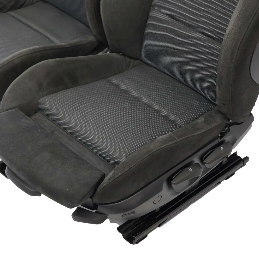 BMW 3 Series M Sport Alcantara Interior Seats Set Front Rear Seat Door Cards - SKU E90 M Sport Alcantara Seats - Part number E90