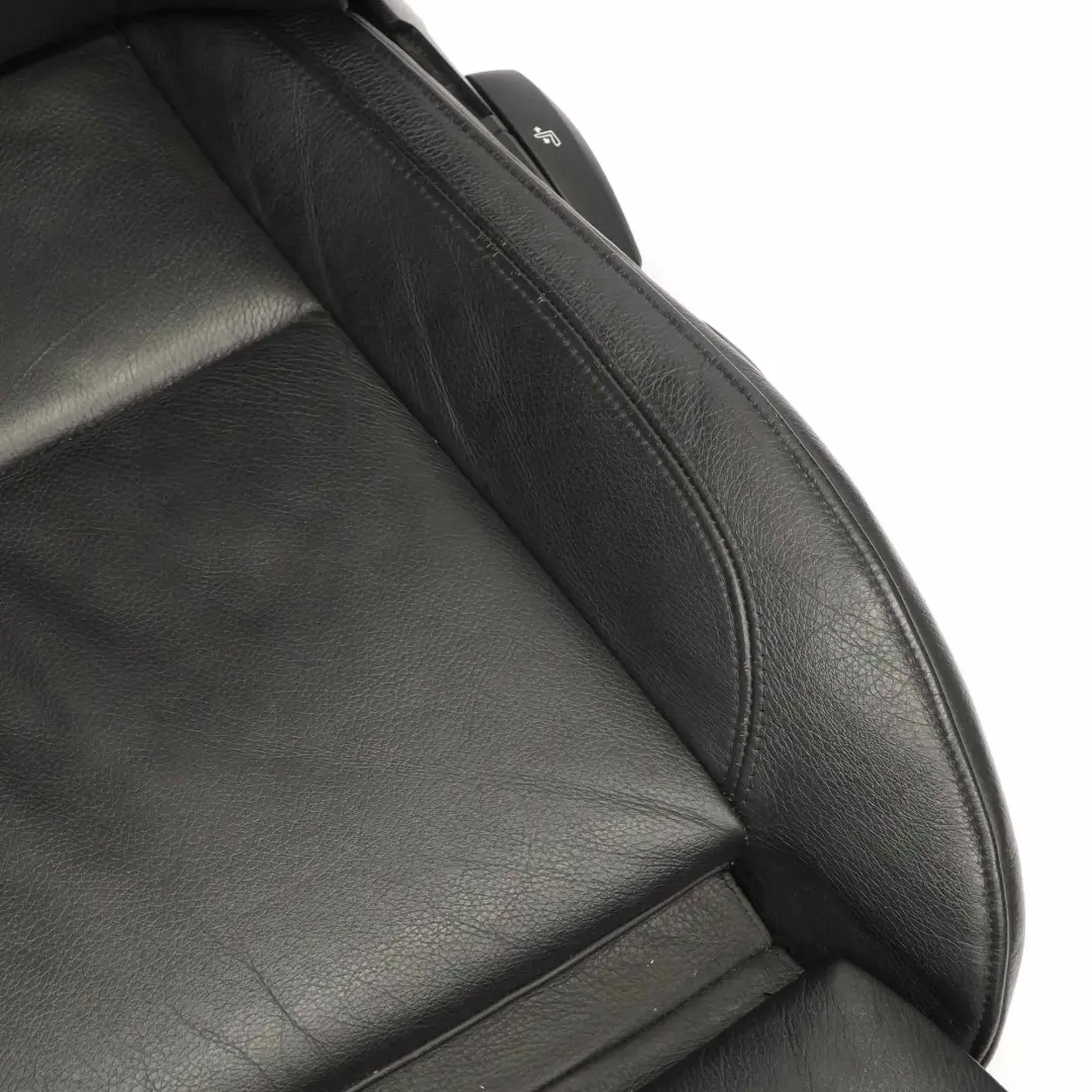 Negro Cuero Asientos Calefacción Sin Tarjetas Puerta para BMW Sedan M Sport con número de pieza E90 BMW Sedan M Sport Negro Cuero Asientos Calefacción Sin Tarjetas Puerta - SKU E90 M Sport Black Leather Seats-1 - Número de pieza E90