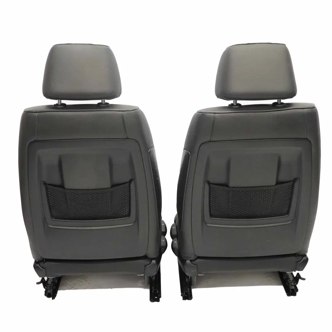 Negro Cuero Asientos Calefacción Sin Tarjetas Puerta para BMW Sedan M Sport con número de pieza E90 BMW Sedan M Sport Negro Cuero Asientos Calefacción Sin Tarjetas Puerta - SKU E90 M Sport Black Leather Seats-1 - Número de pieza E90