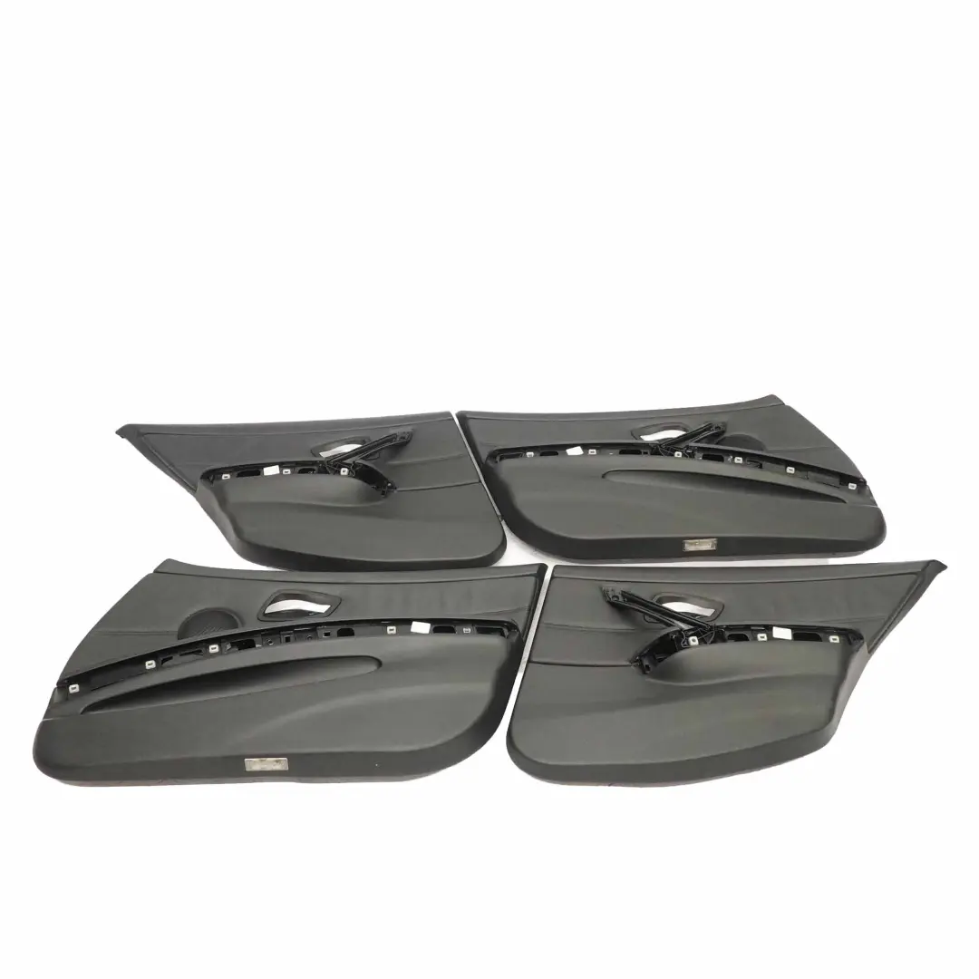 Negro Cuero Asientos Calefacción Sin Tarjetas Puerta para BMW Sedan M Sport con número de pieza E90 BMW Sedan M Sport Negro Cuero Asientos Calefacción Sin Tarjetas Puerta - SKU E90 M Sport Black Leather Seats-1 - Número de pieza E90